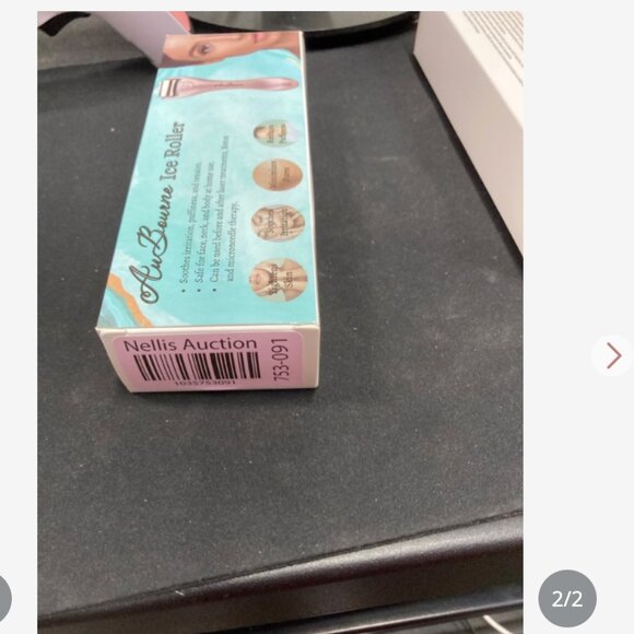 AuBourne Ice Face Roller | Facial Cold Therapy for Eye & Face Puffiness NIB - Picture 2 of 2